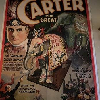 Illusions Bar & Theater - a poster of a man riding an elephant - Bars Near Me - Baltimore, Maryland Illusions Bar & Theater - a poster of a man riding an elephant - Bars Near Me - Baltimore, Maryland
