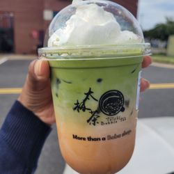 Taichi Bubble Tea - Thai Tea Matcha