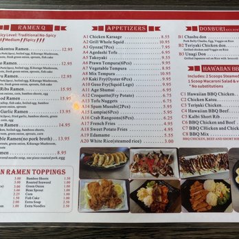 Ramen Q - Menu - June 2023 - Ramen Near Me - Elk Grove, California Ramen Q - Menu - June 2023 - Ramen Near Me - Elk Grove, California