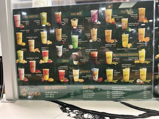 Menu photo 2 Juice&Boba Thousand Oaks, CA