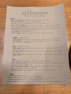 Menu photo 8 Saltbreaker Alameda, CA Menu photo 8 Saltbreaker Alameda, CA