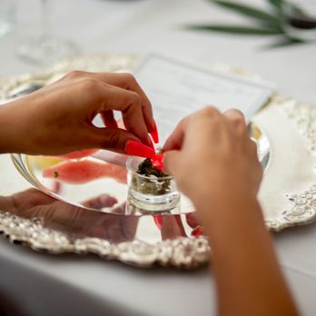 Cultivating Spirits - Breaking up some cannabis. - Party & Event Planning Near Me