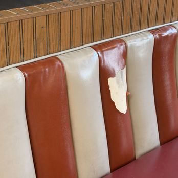 Tops Burgers - Seating bench damage - Burgers Near Me - Pasadena, California Tops Burgers - Seating bench damage - Burgers Near Me - Pasadena, California