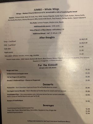 Menu photo 4 Pickers Pub & Grub Brownsville, PA Menu photo 4 Pickers Pub & Grub Brownsville, PA