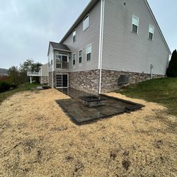 Aukerman A+ Landscaping - Patio and fire pit.