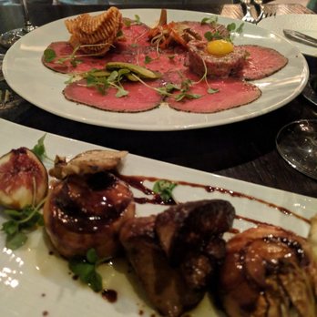 Deuxave - Foie gras and beef tartare+ kobe beef - New American Near Me - Boston, Massachusetts Deuxave - Foie gras and beef tartare+ kobe beef - New American Near Me - Boston, Massachusetts