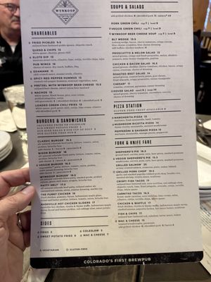 Menu photo 5 Wynkoop Brewing Denver, CO Menu photo 5 Wynkoop Brewing Denver, CO