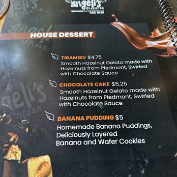 Angeli's Pizzeria - Desert menu - Pizza Near Me - Baltimore, Maryland Angeli's Pizzeria - Desert menu - Pizza Near Me - Baltimore, Maryland