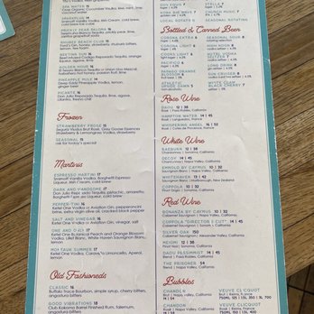 The Montauk - Drink menu - New American Near Me - Scottsdale, Arizona The Montauk - Drink menu - New American Near Me - Scottsdale, Arizona