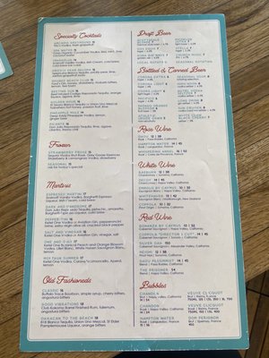 Menu photo 7 The Montauk Scottsdale, AZ Menu photo 7 The Montauk Scottsdale, AZ