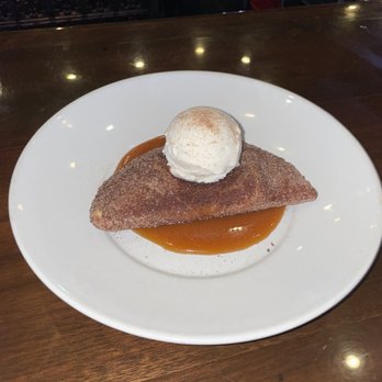 Bosscat Kitchen & Libations - FRIED APPLE PIE - New American Near Me - Houston, Texas Bosscat Kitchen & Libations - FRIED APPLE PIE - New American Near Me - Houston, Texas