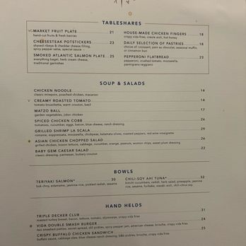 Vida - Vida's menu - American Near Me - Las Vegas, Nevada