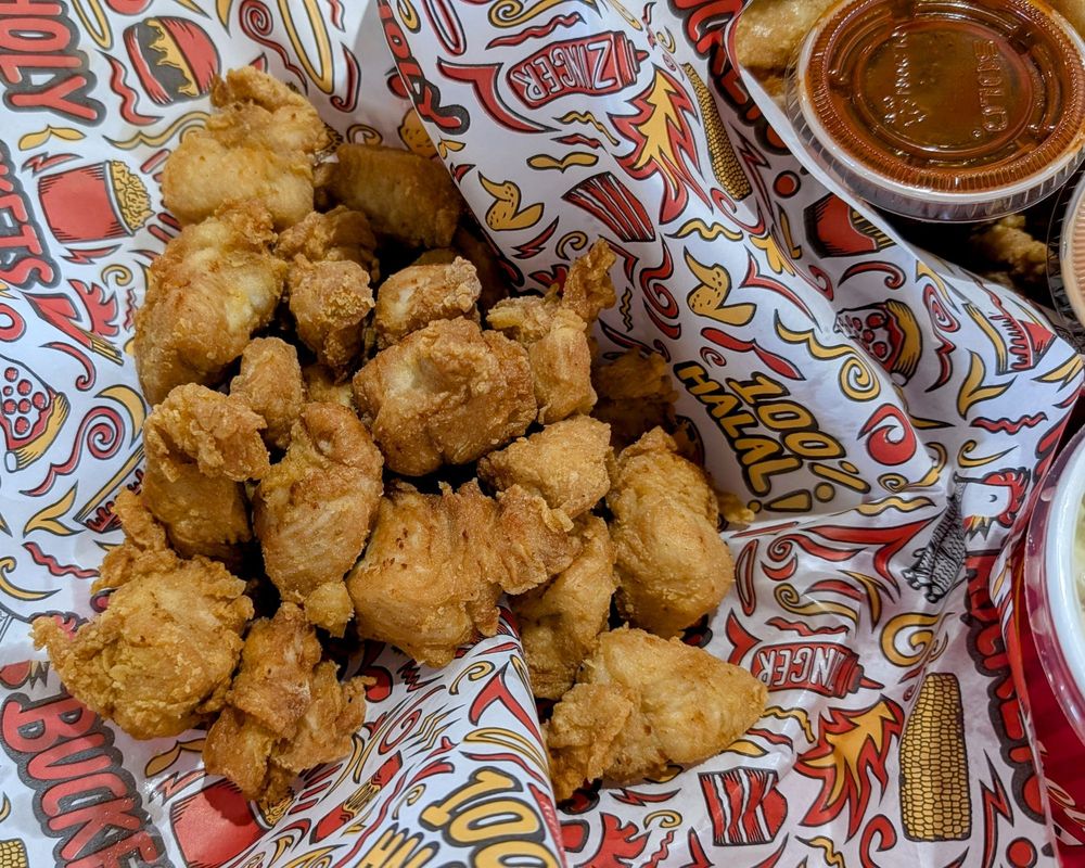 Food from Holy Buckets