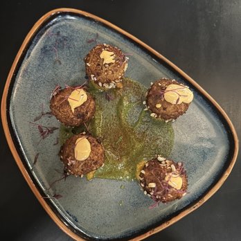 Farzi Cafe - Dahi kabab mawa bombs - Indian Near Me - Bellevue, Washington