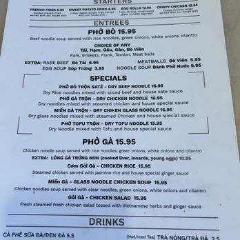 Boban - Menu - Vietnamese Near Me - Lake Forest, California