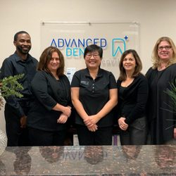 Tanya Wong, DDS - Advanced Dental - Staff Christmas photo 2018