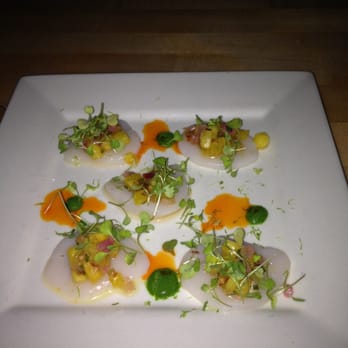 Market Table - scallop crudo - New American Near Me - New York, New York Market Table - scallop crudo - New American Near Me - New York, New York