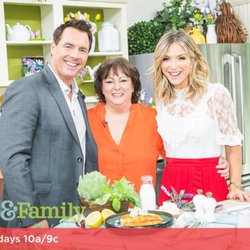 Maria Vieages - My recent filming on The Hallmark Channel's- Home and Family
