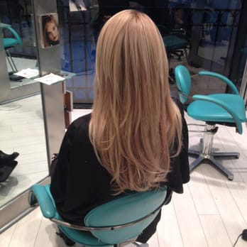 Lea Journo - This is my full set of extensions and color done by Crystal - Hair Salons Near Me - Beverly Hills, California