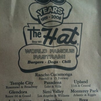 The Hat - Locations - American Near Me - Temple City, California The Hat - Locations - American Near Me - Temple City, California