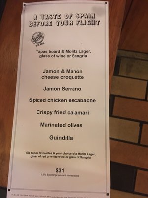 Menu photo 1 Bar Pulpo by Movida Tullamarine, VIC