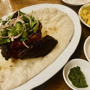 Bavel - Slow Roasted Lamb Neck Shawarma - Middle Eastern Near Me - Los Angeles, California