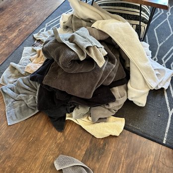 Crystal Clean Professional Housekeeping - Random towels from all these other cabins, who knows where our towels went... - Home Cleaning Near Me Crystal Clean Professional Housekeeping - Random towels from all these other cabins, who knows where our towels went... - Home Cleaning Near Me