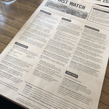 First Watch - Breakfast & Brunch Near Me - Birmingham, Alabama First Watch - Breakfast & Brunch Near Me - Birmingham, Alabama