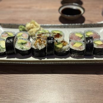 Otani - yellowtail avocado roll , shrimp tempura roll, California roll - Sushi Bars Near Me - New York, New York Otani - yellowtail avocado roll , shrimp tempura roll, California roll - Sushi Bars Near Me - New York, New York