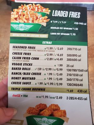 Menu photo 3 Wingstop Brandon, FL