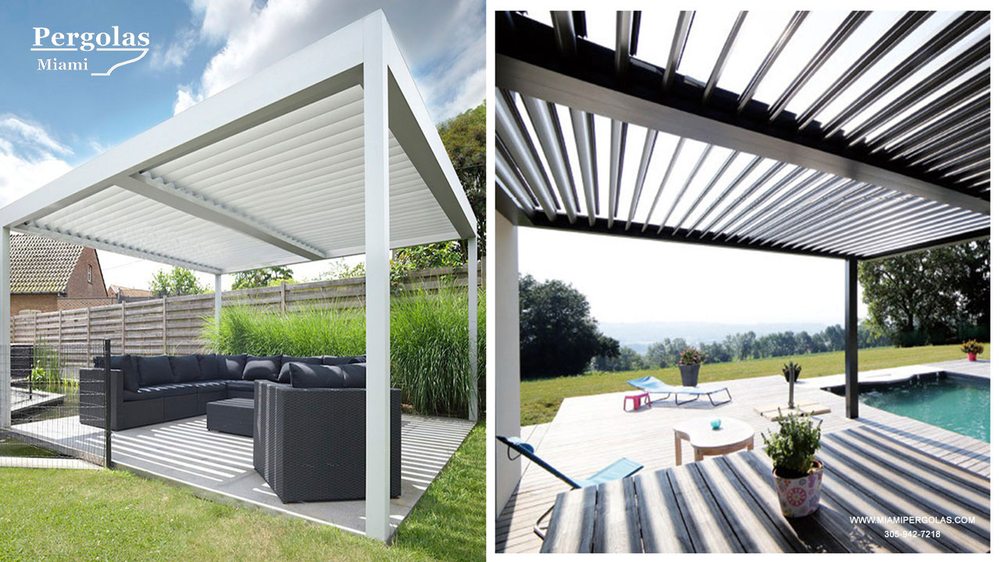 Slide of Miami Pergolas