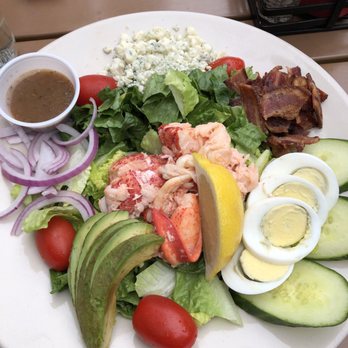 Side Street Cafe - Cobb salad with lobster - American Near Me - Bar Harbor, Maine Side Street Cafe - Cobb salad with lobster - American Near Me - Bar Harbor, Maine