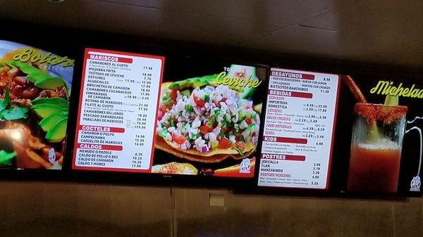 Menu photo 2 Taquerias Guadalajara Santa Ana, CA