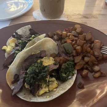 Brother Fox - Carne asada tacos with chimichurri. It's a must try. - Diners Near Me - Pensacola, Florida Brother Fox - Carne asada tacos with chimichurri. It's a must try. - Diners Near Me - Pensacola, Florida