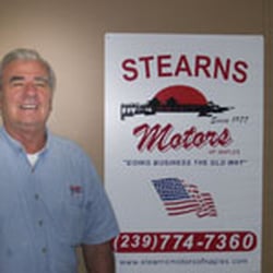 Stearns Motors of Naples - Roy G. Stearns, owner and president