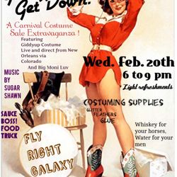 Costume party flyer