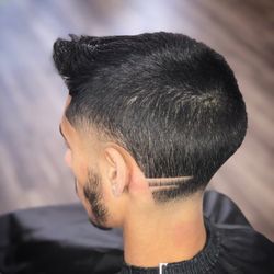 Bald taper fade