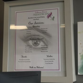 Enhance Brows Threading Spa - prices - Waxing Near Me - Kannapolis, North Carolina