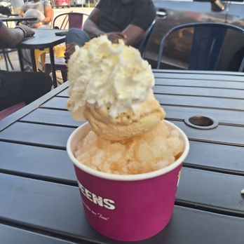 Ice Queens - Butter my Honey - Queen cup - Shaved Ice Near Me - Baltimore, Maryland
