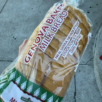 Genova Bakery - Their amazingly soft milk bread - Bakeries Near Me - Stockton, California Genova Bakery - Their amazingly soft milk bread - Bakeries Near Me - Stockton, California