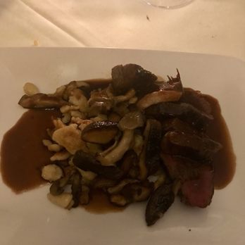 Village Green Restaurant - Venison with mushrooms - French Near Me - Ridgewood, New Jersey Village Green Restaurant - Venison with mushrooms - French Near Me - Ridgewood, New Jersey