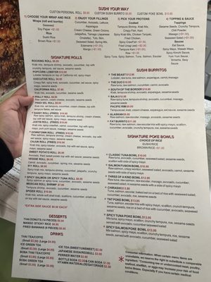 Menu photo 5 On A Roll Sushi Tampa, FL Menu photo 5 On A Roll Sushi Tampa, FL