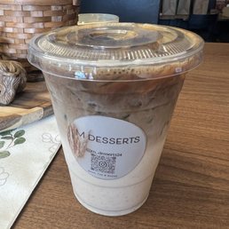 Small Iced Horchata Latte Small Iced Horchata Latte