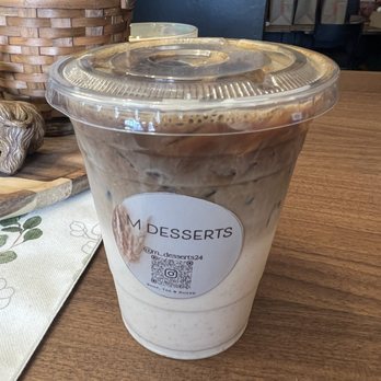 M Desserts - Small Iced Horchata Latte - Desserts Near Me - Los Angeles, California M Desserts - Small Iced Horchata Latte - Desserts Near Me - Los Angeles, California