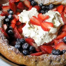 Gourmet To Go Culinary - Giant Pancake with Whipped Cream & Mixed Berries