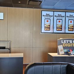 McDonald's - Counter, no one around yet you need a person for restroom and water refills