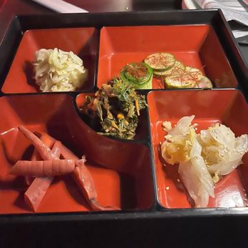 OyBar - Pickle bento box - New American Near Me - Studio City, California