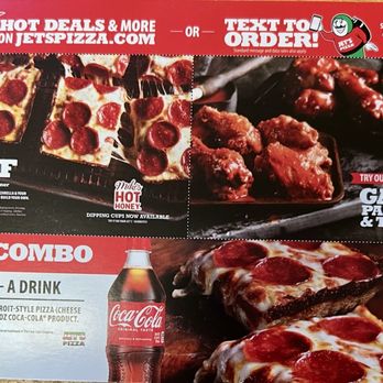 Jet's Pizza - Coupon given at checkout - Pizza Near Me - Lambertville, Michigan
