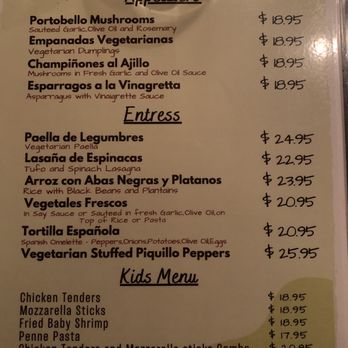 Malaga Restaurant - Menu - Spanish Near Me - Hamilton Township, New Jersey