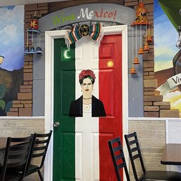 Frida mural inside
